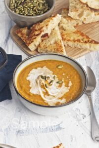 Creamy Pumpkin Soup - Set 2
