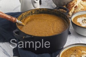 Creamy Pumpkin Soup - Set 2