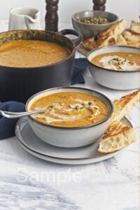 Creamy Pumpkin Soup - Set 2