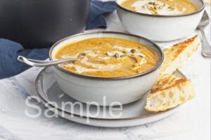 Creamy Pumpkin Soup - Set 2