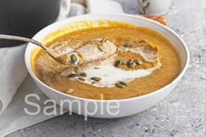 Creamy Pumpkin Soup - Set 3