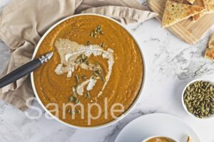 Creamy Pumpkin Soup - Set 4