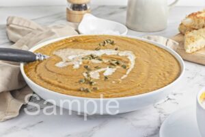 Creamy Pumpkin Soup - Set 4