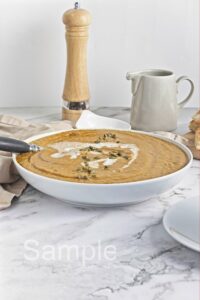 Creamy Pumpkin Soup - Set 4