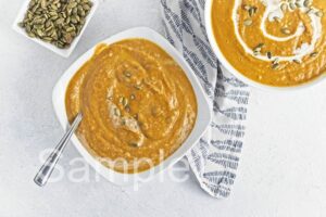 Creamy Pumpkin Soup - Set 5