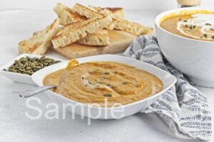 Creamy Pumpkin Soup - Set 5