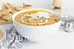 Creamy Pumpkin Soup - Set 5