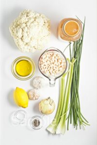 Roasted Cauliflower Soup - Set 2