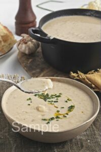 Roasted Cauliflower Soup - Set 1