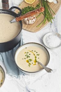 Roasted Cauliflower Soup - Set 2