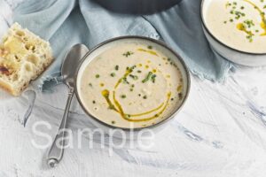 Roasted Cauliflower Soup - Set 2