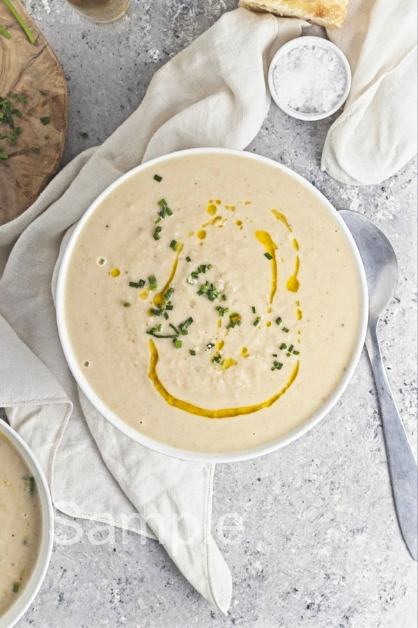 Roasted Cauliflower Soup - Set 3