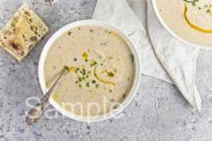 Roasted Cauliflower Soup - Set 3