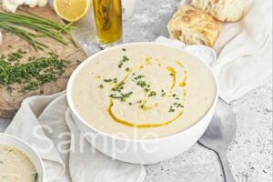Roasted Cauliflower Soup - Set 3