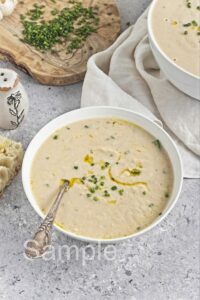 Roasted Cauliflower Soup - Set 3