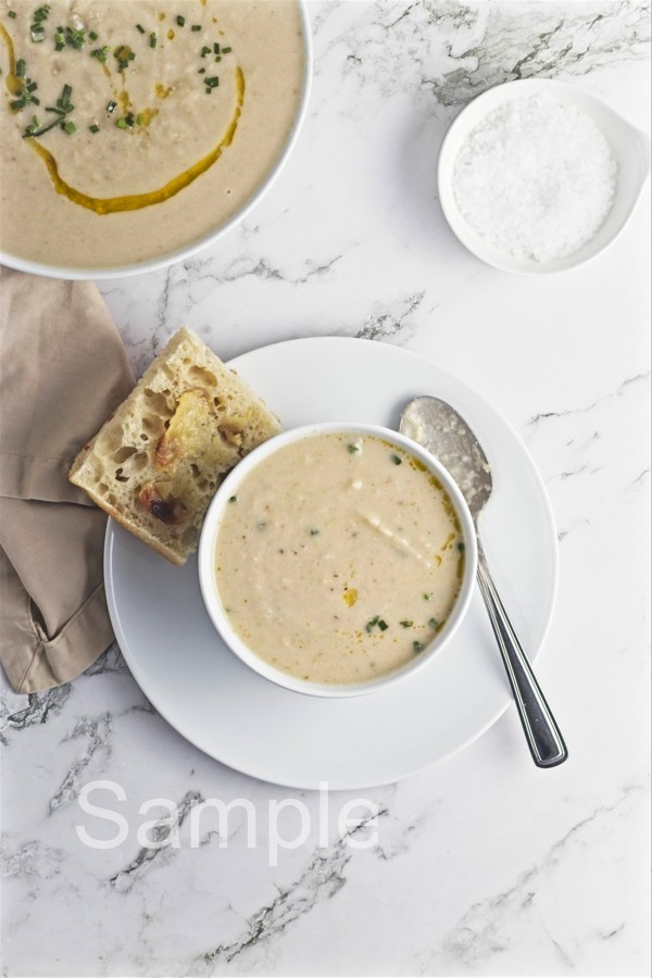 Roasted Cauliflower Soup - Set 4