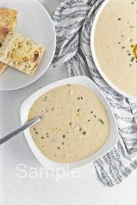 Roasted Cauliflower Soup - Set 5