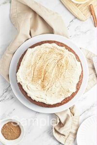 Apple Sauce Spice Cake - Set 1
