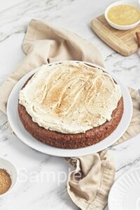 Apple Sauce Spice Cake - Set 1