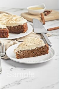 Apple Sauce Spice Cake - Set 1