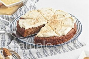 Apple Sauce Spice Cake - Set 4