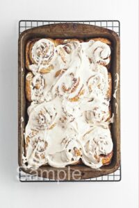 Banana Cinnamon Rolls - Set 2
