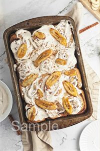 Banana Cinnamon Rolls - Set 1