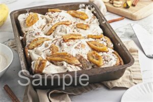 Banana Cinnamon Rolls - Set 1