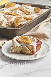 Banana Cinnamon Rolls - Set 1