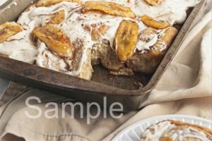 Banana Cinnamon Rolls - Set 1