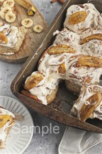 Banana Cinnamon Rolls - Set 2