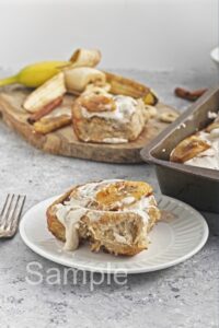 Banana Cinnamon Rolls - Set 2