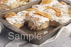 Banana Cinnamon Rolls - Set 2