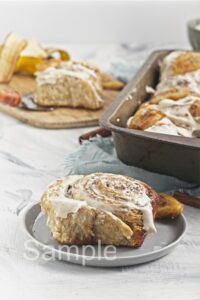Banana Cinnamon Rolls - Set 4