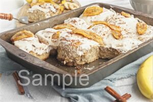 Banana Cinnamon Rolls - Set 4