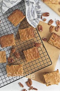 Butter Pecan Blondies - Set 1