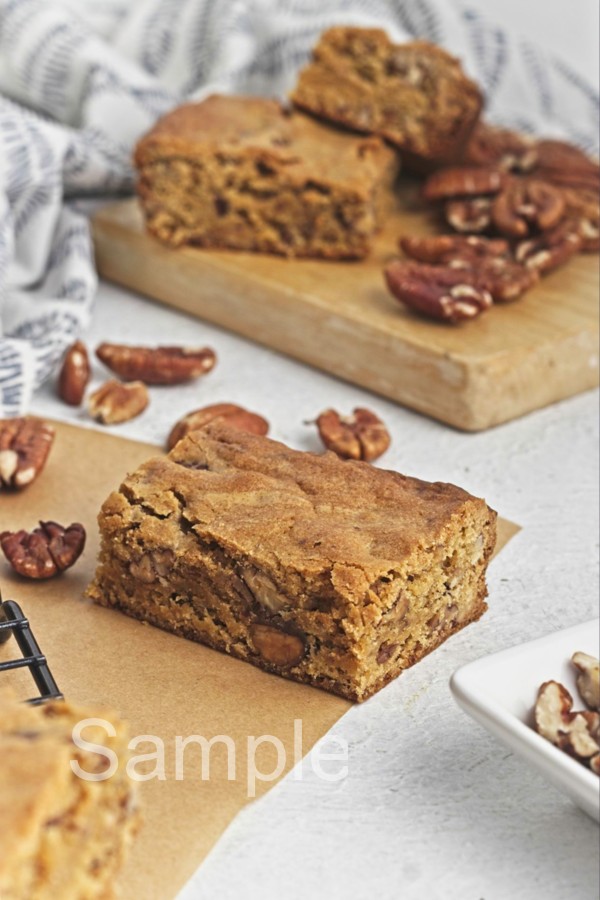 Butter Pecan Blondies - Set 1