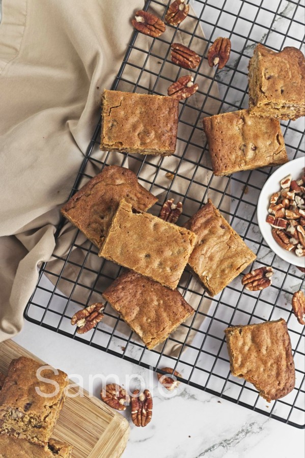 Butter Pecan Blondies - Set 2