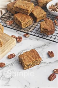 Butter Pecan Blondies - Set 2