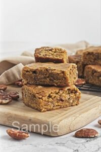 Butter Pecan Blondies - Set 2