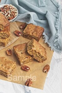 Butter Pecan Blondies - Set 3
