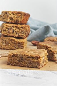 Butter Pecan Blondies - Set 3