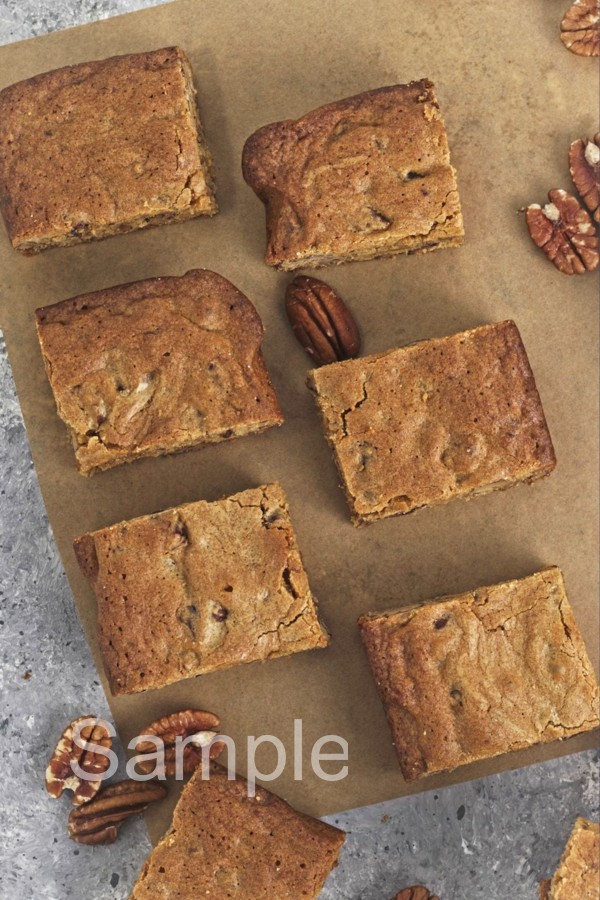 Butter Pecan Blondies - Set 4