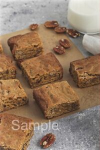 Butter Pecan Blondies - Set 4