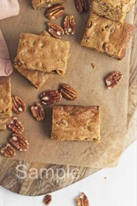 Butter Pecan Blondies - Set 5
