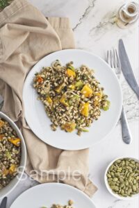 Butternut Barley Lentil Salad - Set 2