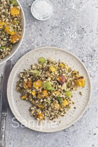 Butternut Barley Lentil Salad - Set 4
