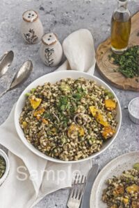 Butternut Barley Lentil Salad - Set 4