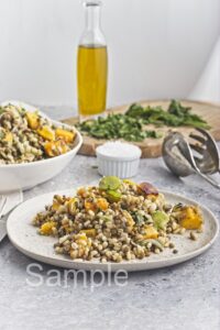 Butternut Barley Lentil Salad - Set 4