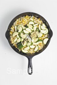 Corn and Zucchini Pasta - Set 2